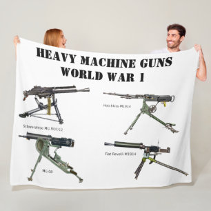 Couverture Polaire ARMES DE MACHINE LOURDES de WW1