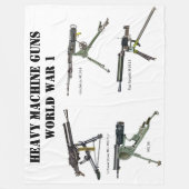 Couverture Polaire ARMES DE MACHINE LOURDES de WW1 (Devant)