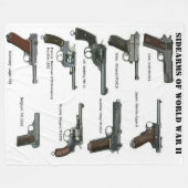 COUVERTURE POLAIRE ARMES DE POING DE LA SECONDE GUERRE MONDIALE (Devant (Horizontal))
