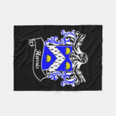 Couverture Polaire Armoiries Nom de famille Nom Famille Crest (Devant (Horizontal))