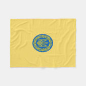 Couverture Polaire Armoiries ukrainiennes (Devant (Horizontal))