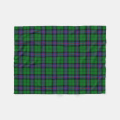 Couverture Polaire Armstrong Family Tartan Plaid Motif (Devant (Horizontal))