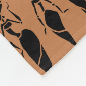 Couverture Polaire Arôme de café. Patchwork. (Coin)