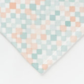 Couverture Polaire Arrière - plan abstrait avec de petites taches (Coin)