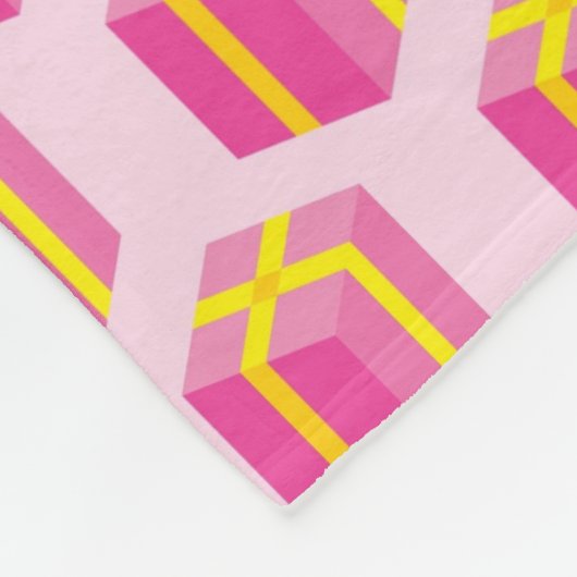 Couverture Polaire Arrière - plan avec des cadeaux (Coin)