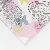 Couverture Polaire Arrière - plan avec le papillon (Coin)