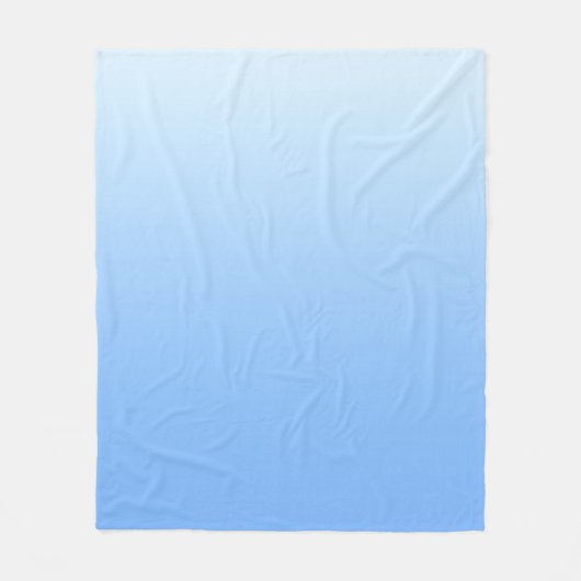 Couverture Polaire Arrière - plan bleu pâle (Devant)