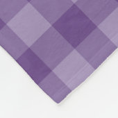 Couverture Polaire Arrière - plan checkered violet (Coin)