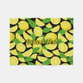 Couverture Polaire Arrière - plan citron (Devant (Horizontal))