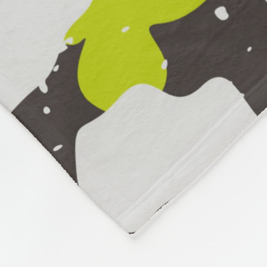 Couverture Polaire Arrière - plan de camouflage sans couture. Camoufl (Coin)