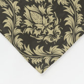 Couverture Polaire Arrière - plan de damassé (Coin)