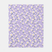 Couverture Polaire Arrière - plan de fleurs (Devant)