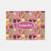 Couverture Polaire Arrière - plan de glace (Devant (Horizontal))