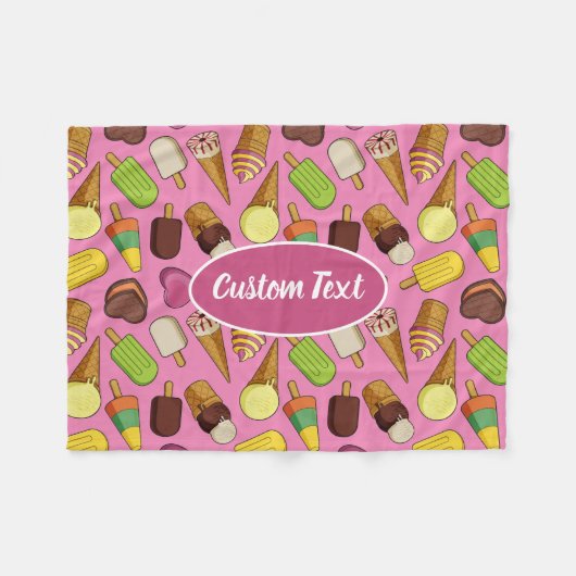 Couverture Polaire Arrière - plan de glace (Devant (Horizontal))