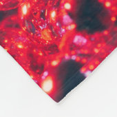 Couverture Polaire Arrière - plan de la soirée disco brillant avec bo (Coin)