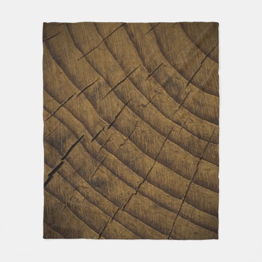 Couverture Polaire  Arrière - plan de pin naturel. Matière première.  (Devant)