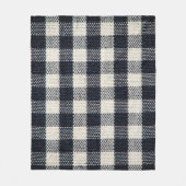 Couverture Polaire Arrière - plan de texture coton plaid. (Devant)