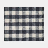 Couverture Polaire Arrière - plan de texture coton plaid. (Devant (Horizontal))