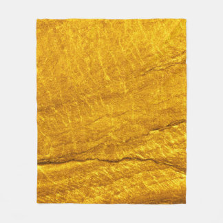 Couverture Polaire Arrière - plan de texture de pierre d'or. abstrait