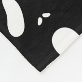 Couverture Polaire Arrière - plan d'Halloween. Motif sans couture ave (Coin)