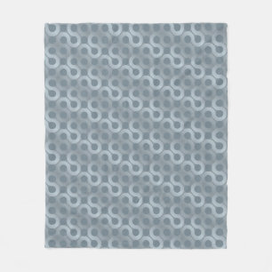 Couverture Polaire Arrière - plan gris abstrait d'écoulement