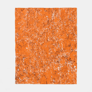 Couverture Polaire Arrière - plan grunge brun foncé. Noir blanc orang