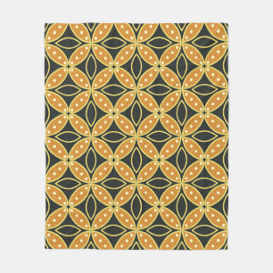 Couverture Polaire Arrière - plan motif géométrique sans couture. Bat