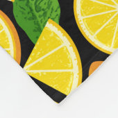 Couverture Polaire Arrière - plan orange (Coin)