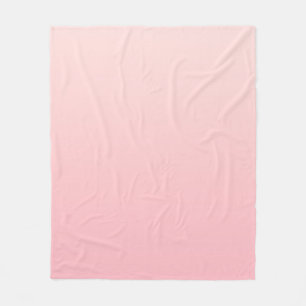 Couverture Polaire Arrière - plan Pastel Pink Gradient