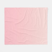 Couverture Polaire Arrière - plan Pastel Pink Gradient (Devant (Horizontal))