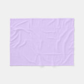Couverture Polaire Arrière - plan Plain Lilac (Devant (Horizontal))