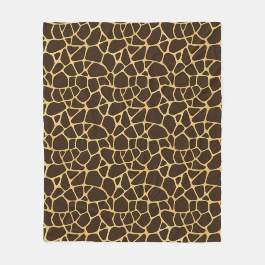 Couverture Polaire Arrière - plan repéré par girafe (Devant)