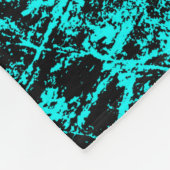 Couverture Polaire Arrière - plan turquoise grunge couleur. Elément d (Coin)