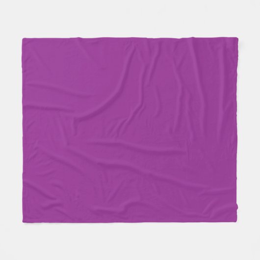 Couverture Polaire arrière - plan violet avec bordure blanche (Devant (Horizontal))