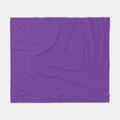 Couverture Polaire arrière - plan violet avec bordure blanche (Devant (Horizontal))