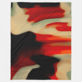 Couverture Polaire Art Abstrait (Devant)
