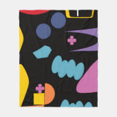 COUVERTURE POLAIRE ART ABSTRAIT (Devant)