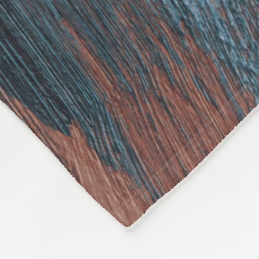 Couverture Polaire Art Abstrait : Brush Strokes Versatile. (Coin)