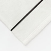 Couverture Polaire Art abstrait de style de Mondrian (Coin)