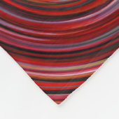 Couverture Polaire Art Abstrait moderne Swirl #6 (Coin)