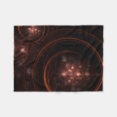 Couverture Polaire Art Abstrait Starlight (Devant (Horizontal))