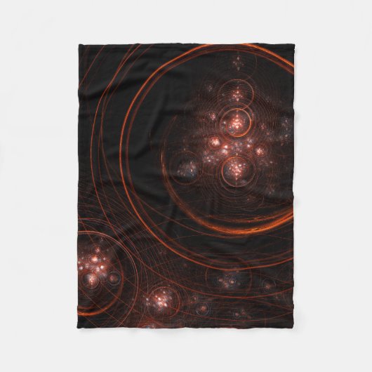 Couverture Polaire Art Abstrait Starlight (Devant)
