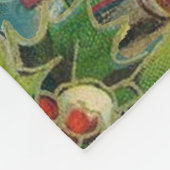 Couverture Polaire Art antique du Père Noël (Coin)