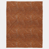 Couverture Polaire Art Brown occidental (Devant)