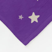 Couverture Polaire Art de CUB d'ours blanc d'observation des étoiles (Coin)