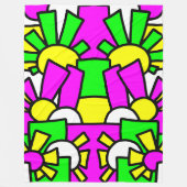 Couverture Polaire Art de doodle festif 42 (Devant)