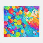 Couverture Polaire Art de la danse du Cercle (Devant (Horizontal))