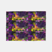 Couverture Polaire Art de motif orné complexe avec molleton à tons fo (Devant (Horizontal))