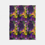 Couverture Polaire Art de motif orné complexe avec molleton à tons fo (Devant)