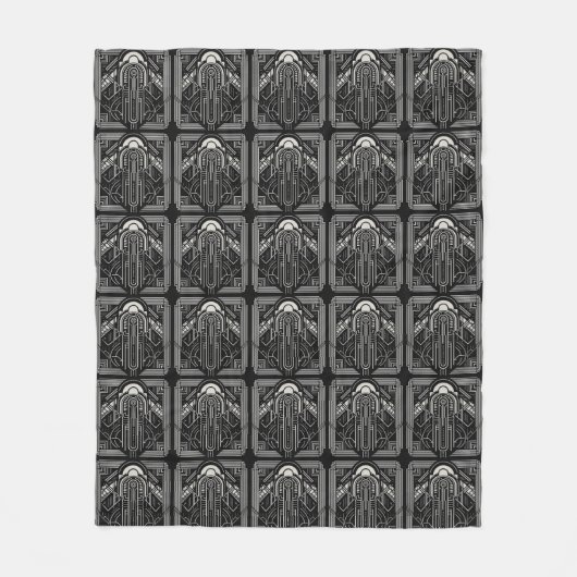 Couverture Polaire Art déco (Devant)